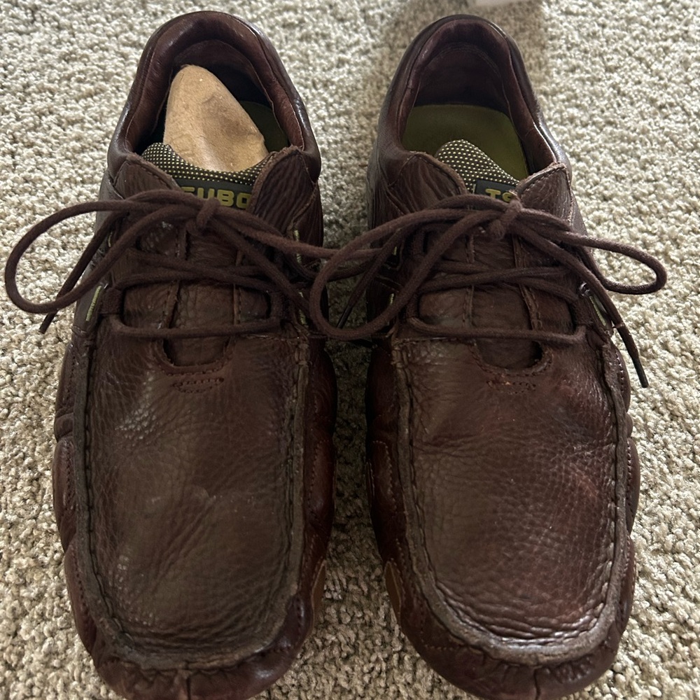 Tsubo Men’s Waka Leather Casual Lace Up Shoes